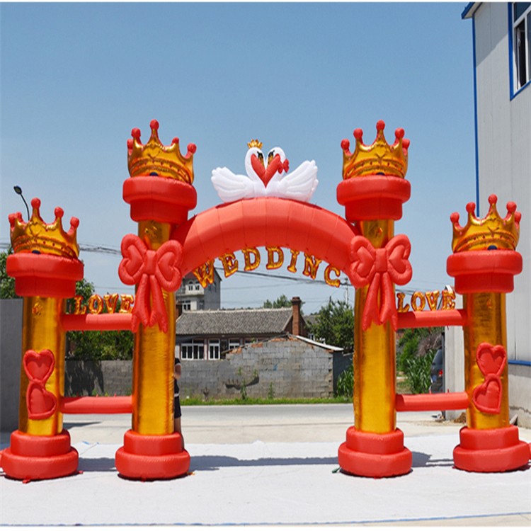 石狮节庆充气拱门
